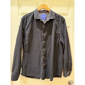 Tommy Bahama Mens Long Sleeve Corduroy Button-Up Shirt Size L